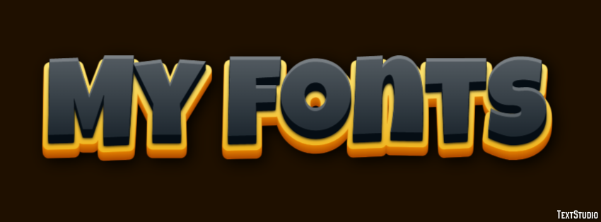 My Fonts Effetto testo