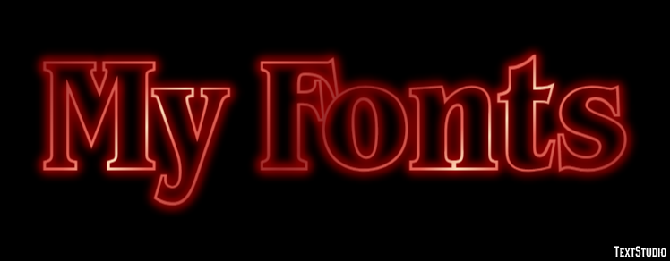 My Fonts Effetto testo