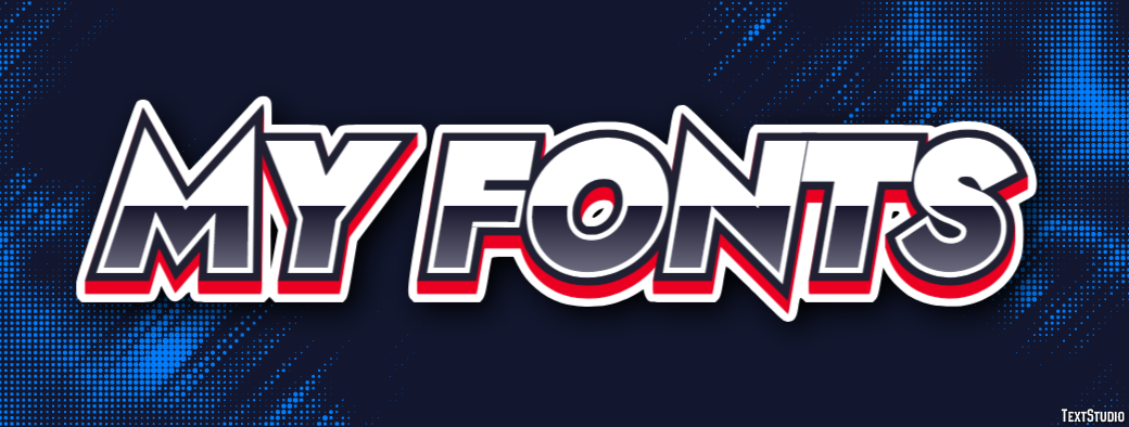 My Fonts Effetto testo