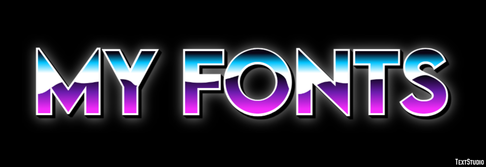 My Fonts Effetto testo