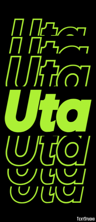 Uta Text Effect