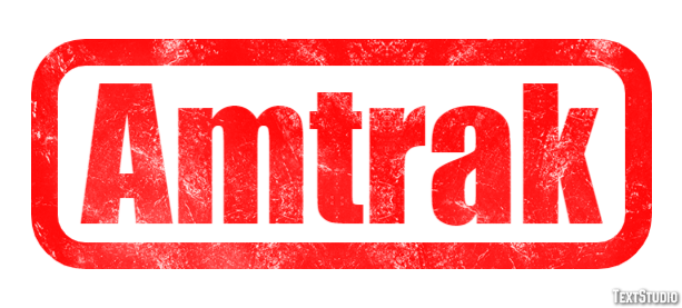 Amtrak Tekst Effect