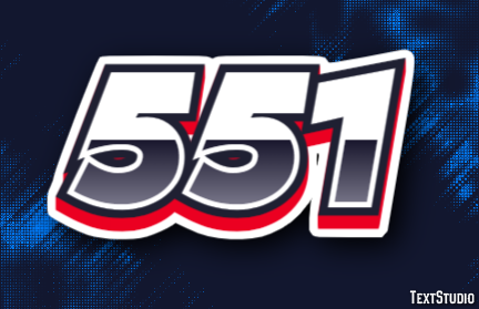 551 Effetto testo