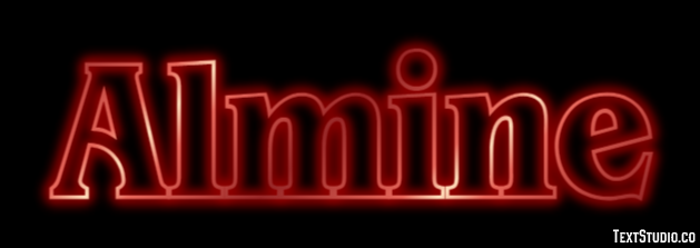 Almine Texteffekt