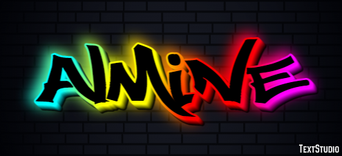 Almine Texteffekt