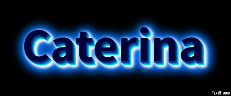Caterina Text effect