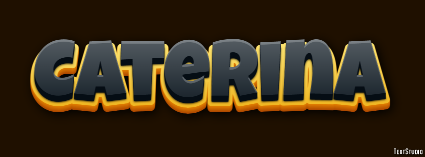 Caterina Text effect