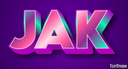 Jak Texteffekt