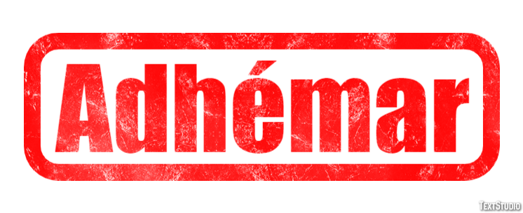 Adhémar Text effect