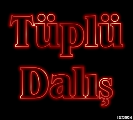 Tüplü Dalış Metin Efekti