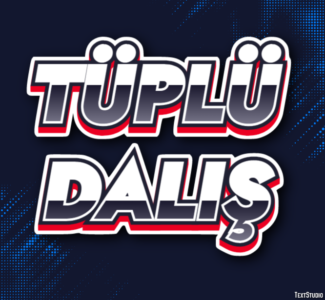 Tüplü Dalış Metin Efekti
