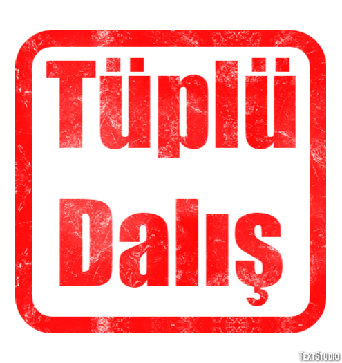 Tüplü Dalış Efecto de texto