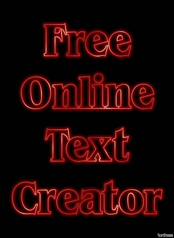Free Online Text Creator Efecto de Texto