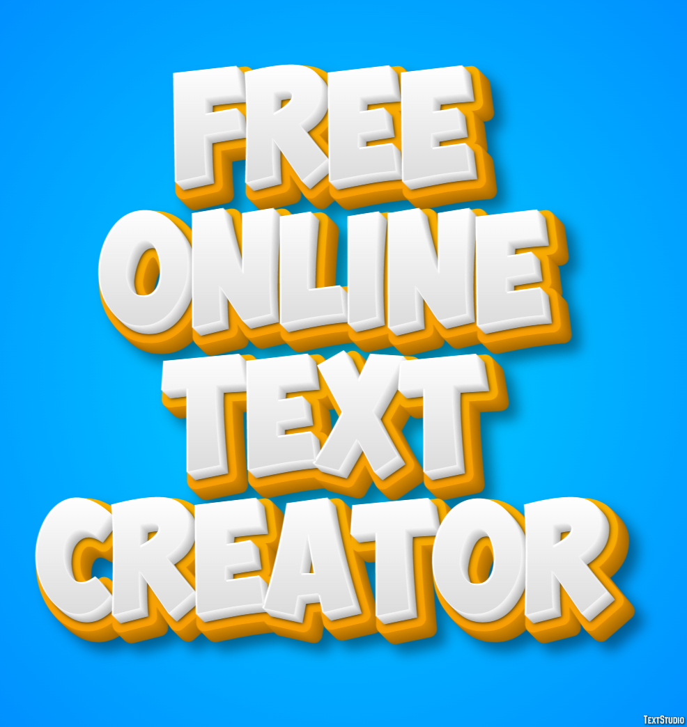 Free Online Text Creator テキスト効果