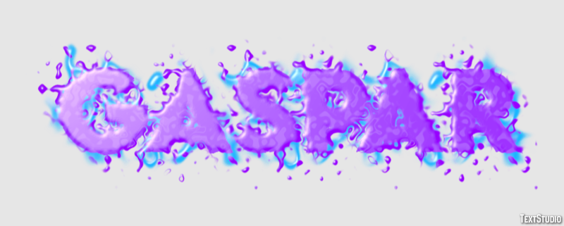 Gaspar テキスト効果