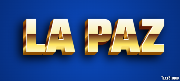 La Paz Efekt tekstowy