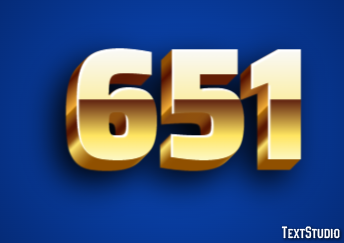 651 テキスト効果