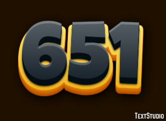 651 テキスト効果