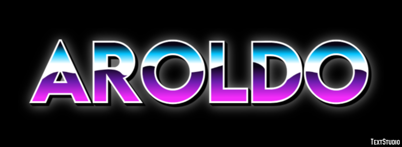 Aroldo Effetto testo