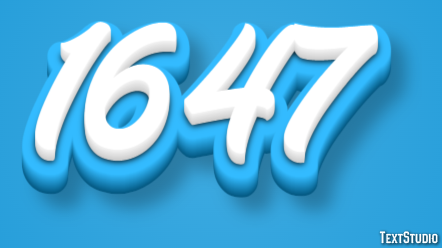 1647 Эффект текста