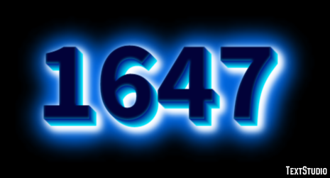 1647 テキスト効果