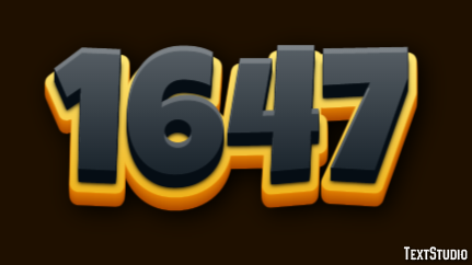 1647 Efekt tekstowy