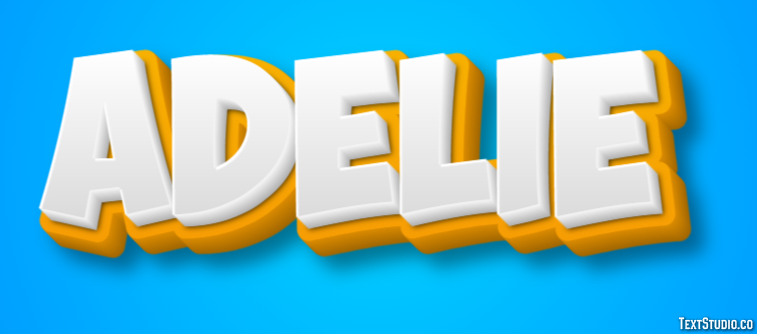 Adélie Effet de Texte