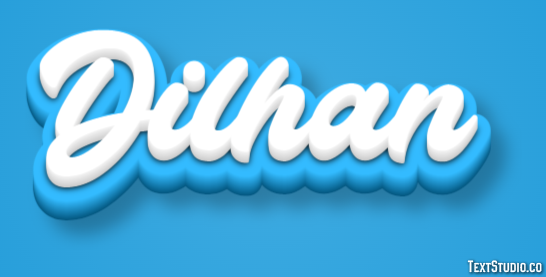Dilhan Tekst Effect