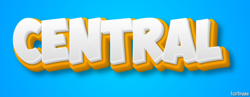 Central Text Effect