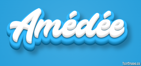 Amédée Text Effect