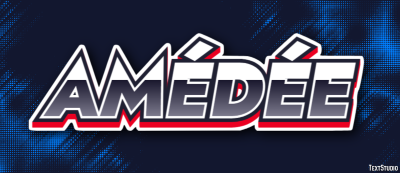 Amédée Text Effect
