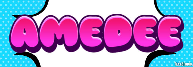 Amédée Text effect