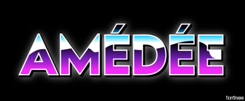 Amédée Text Effect