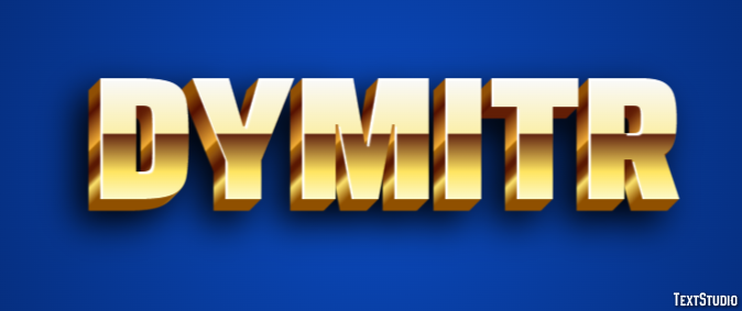Dymitr Text Effect