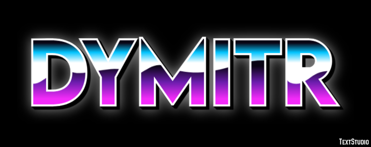 Dymitr Text effect