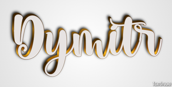 Dymitr Text Effect