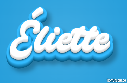 Éliette Text Effect