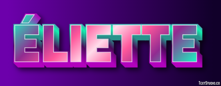 Éliette Text Effect