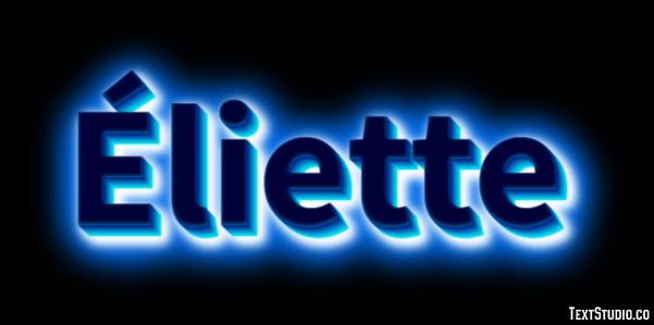 Éliette Text Effect