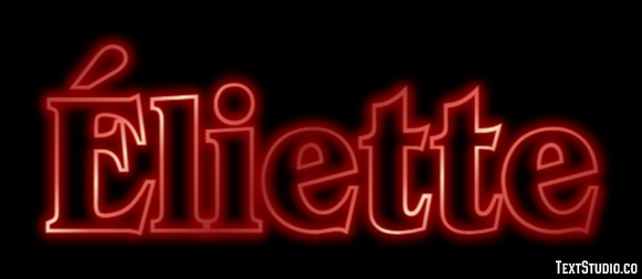 Éliette Text Effect