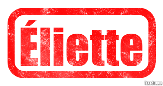 Éliette Text Effect