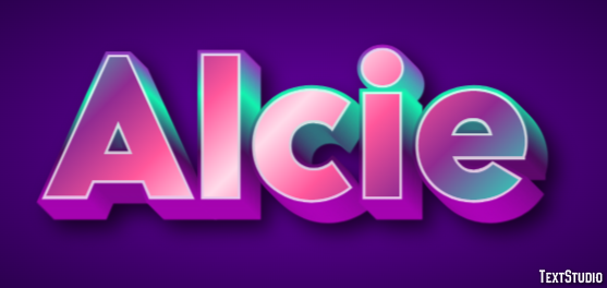 Alcie Text Effect