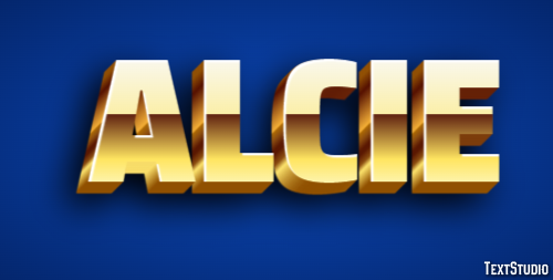 Alcie Text effect