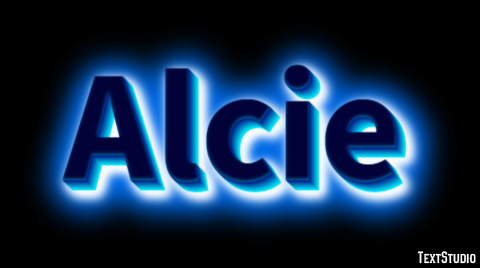 Alcie Text effect
