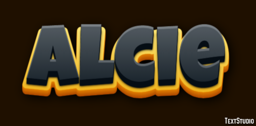 Alcie Text effect