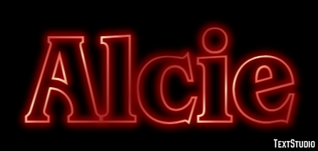 Alcie Text effect
