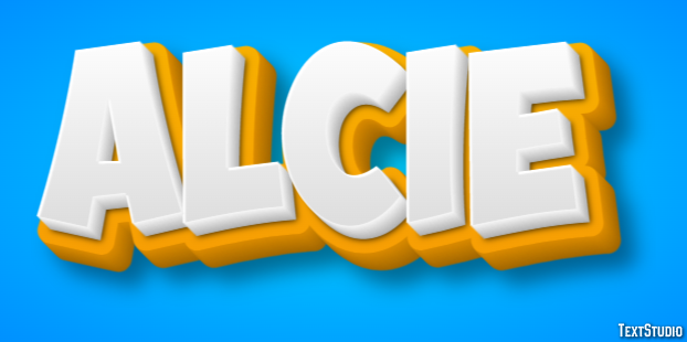 Alcie Text effect