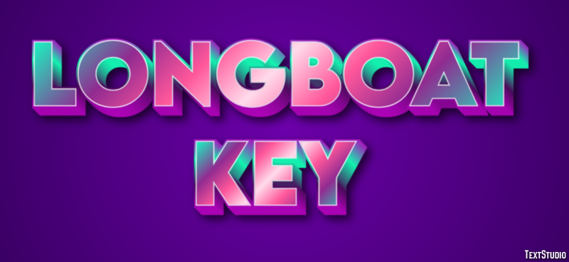 Longboat Key Efekt tekstowy