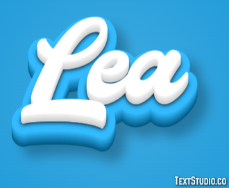 Lea Effetto testo