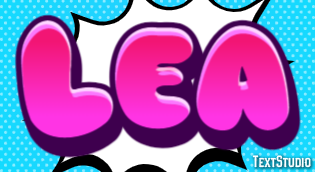 Lea Эффект текста